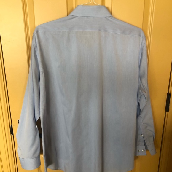 Calvin Klein Slim Fit Men’s Dress Shirt 17 1/2 - Picture 6 of 16